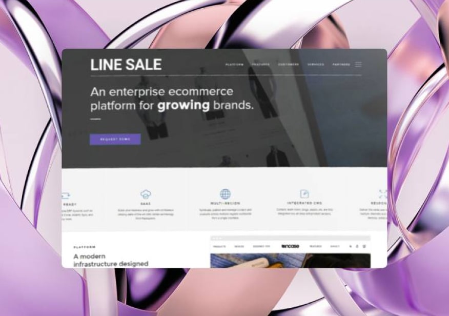 linesale user interface
