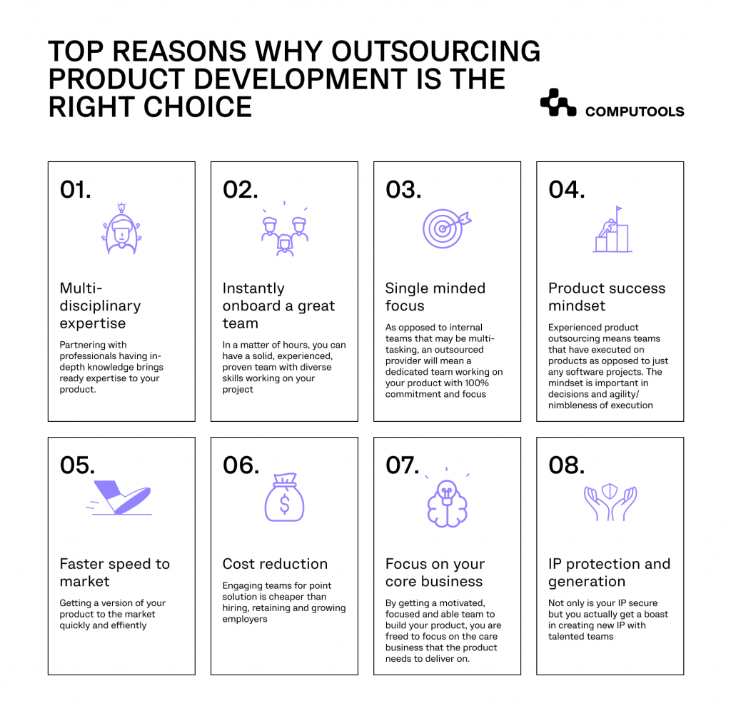 Reasons outsource product development