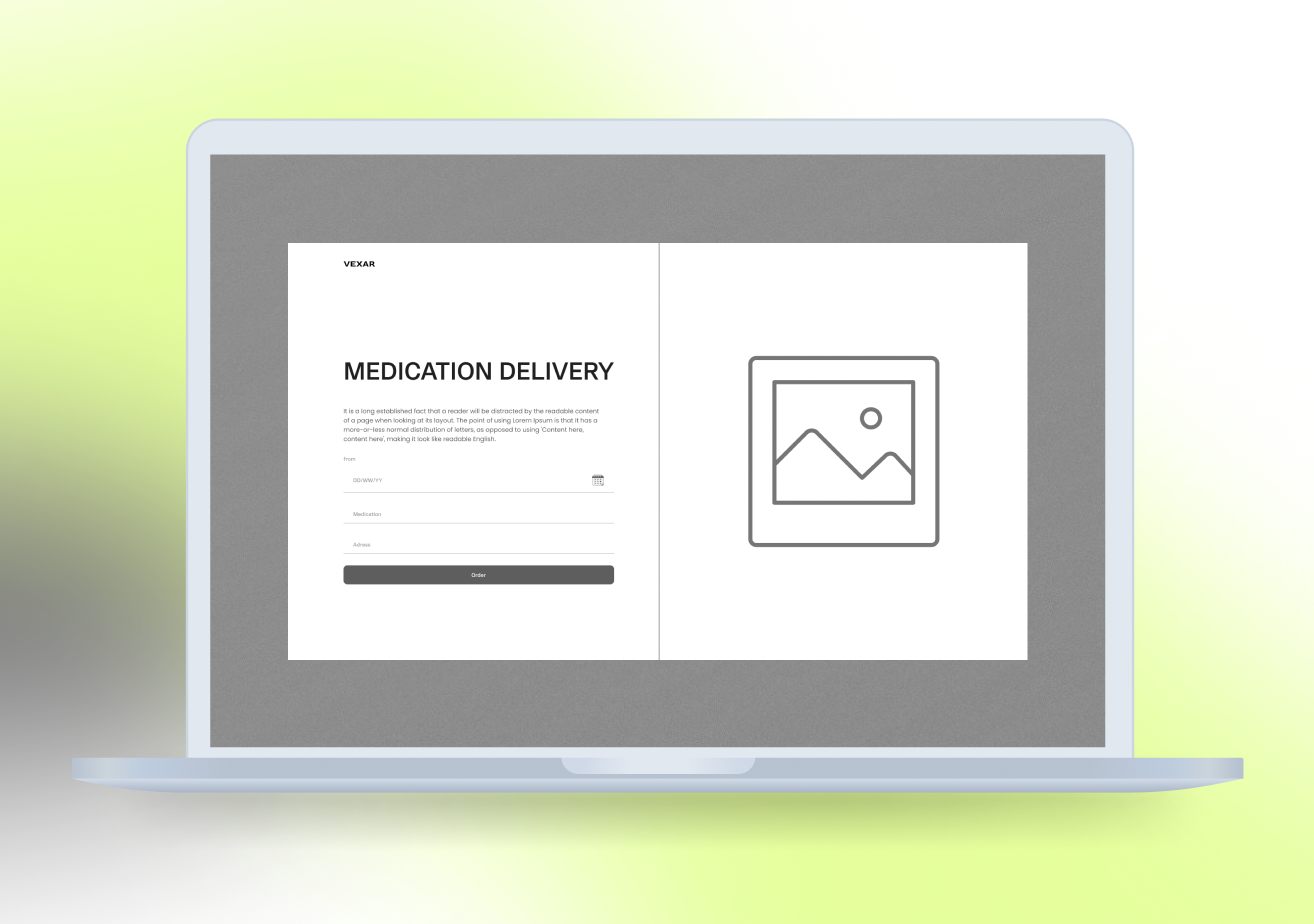 vexar wireframes