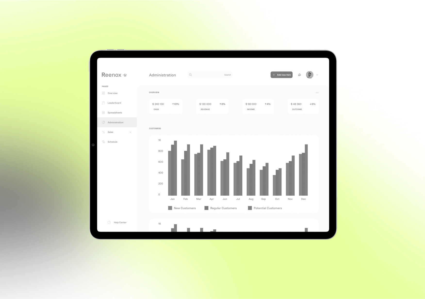 reenox wireframes