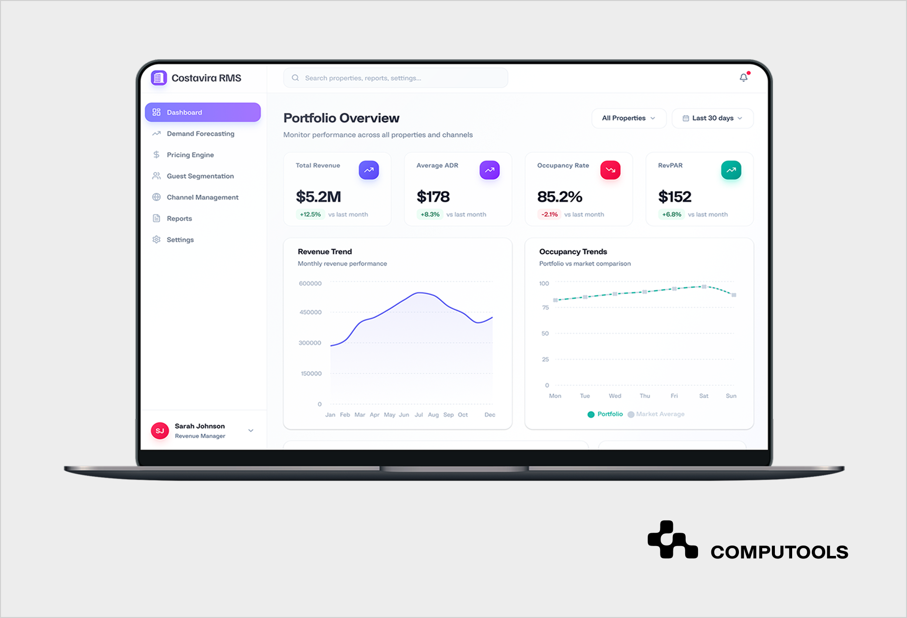 Costavira RMS case study screen