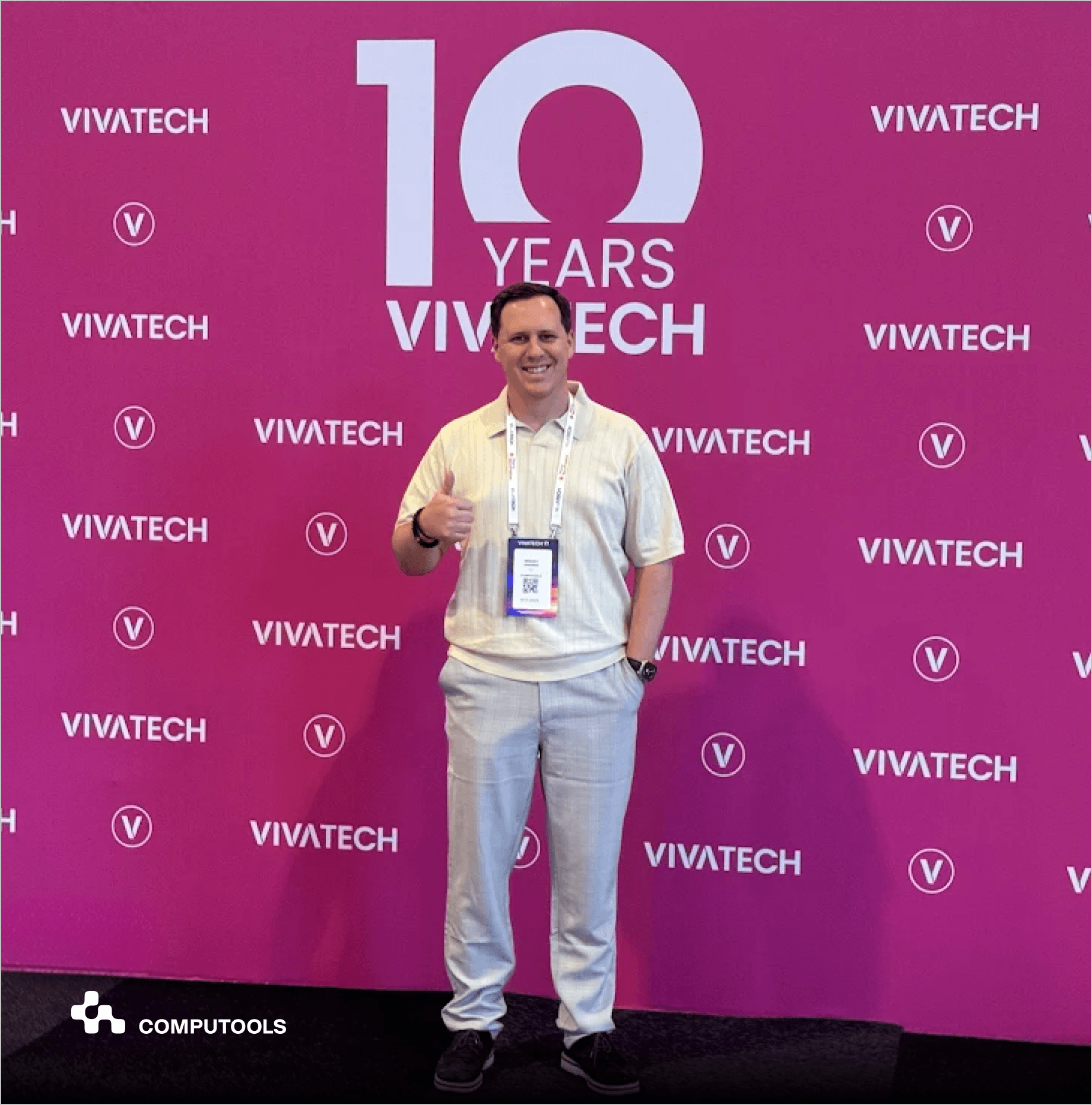 Vivatech 2026 Computools COO photo
